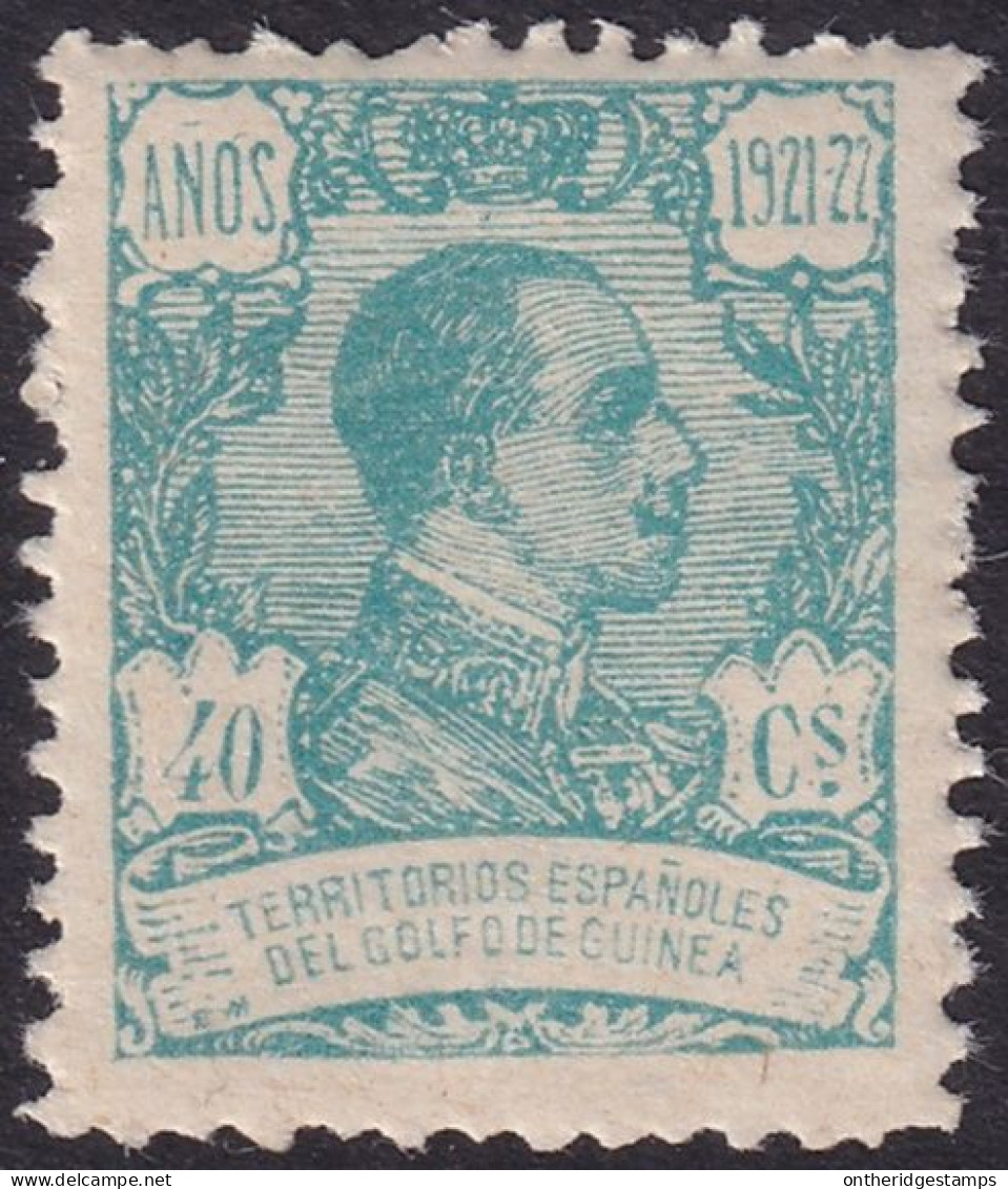 Spanish Guinea 1922 Sc 192 Ed 162 MNH** - Guinea Española