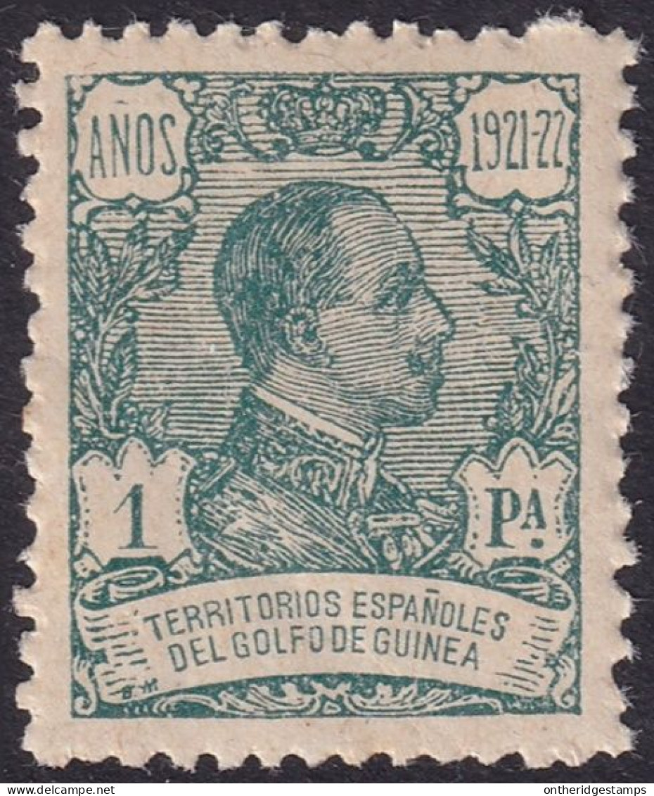 Spanish Guinea 1922 Sc 194 Ed 164 MNH** Diagonal Crease - Guinea Spagnola