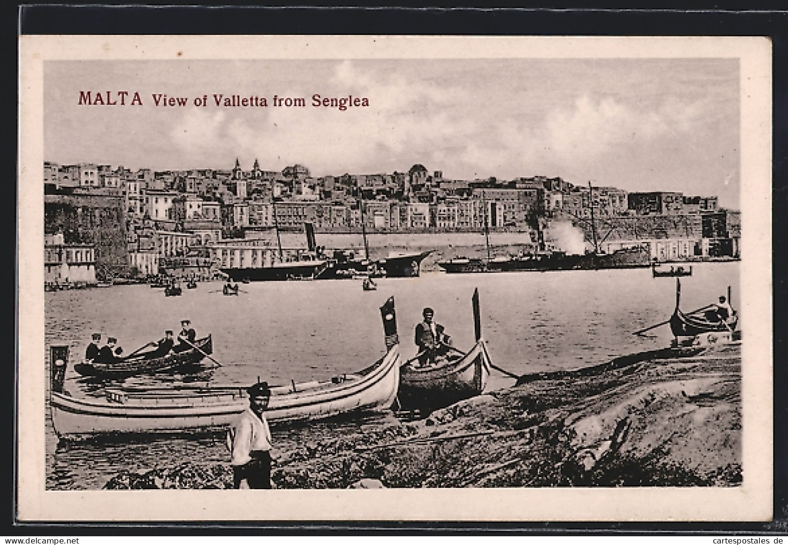 AK Senglea, View Of Valletta  - Malta