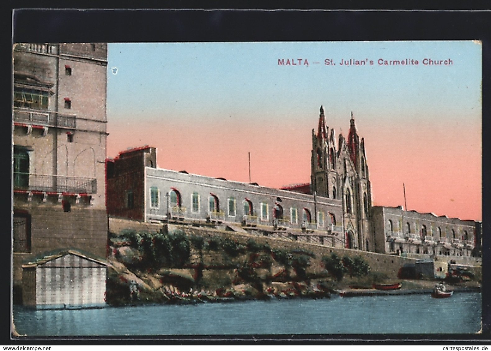 AK St. Julian`s, The Carmelite Church  - Malte