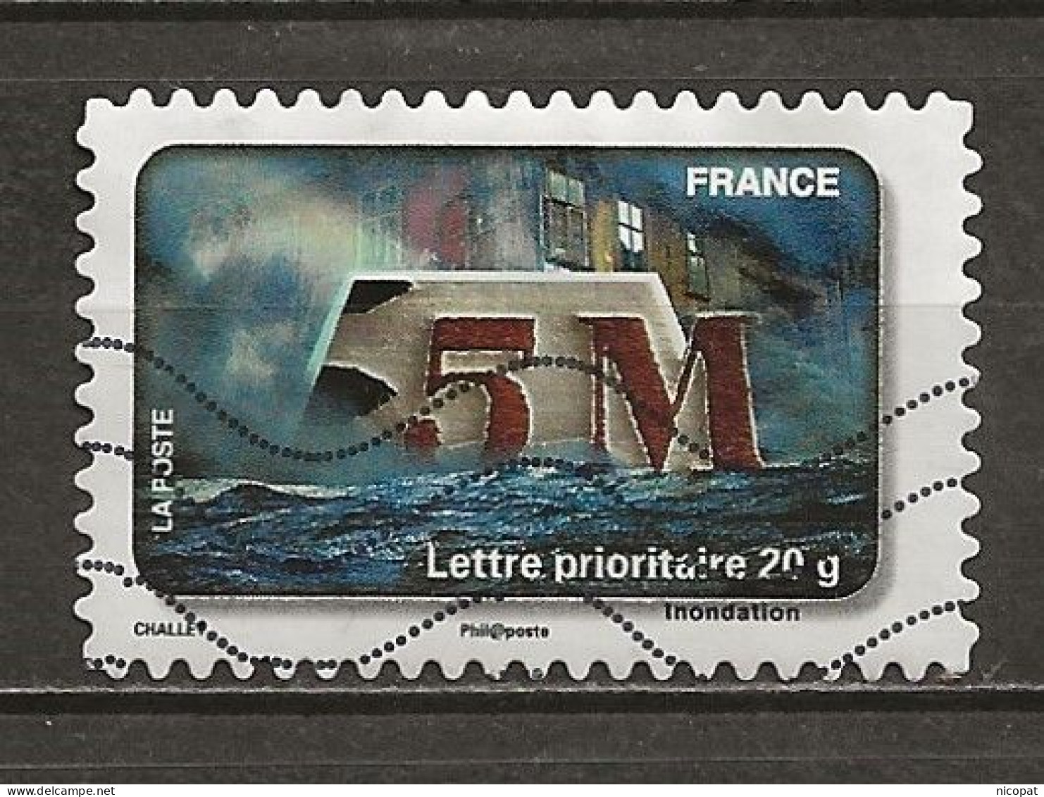 FRANCE Oblitéré 405 BC 403 L'eau Fête Du Timbre Inondations Inondation Water - Used Stamps