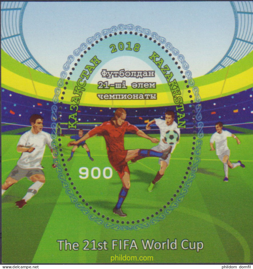 592666 MNH KAZAJSTAN 2018 COPA DEL MUNDO DE FUTBOL - RUSIA 2018 - Kazachstan