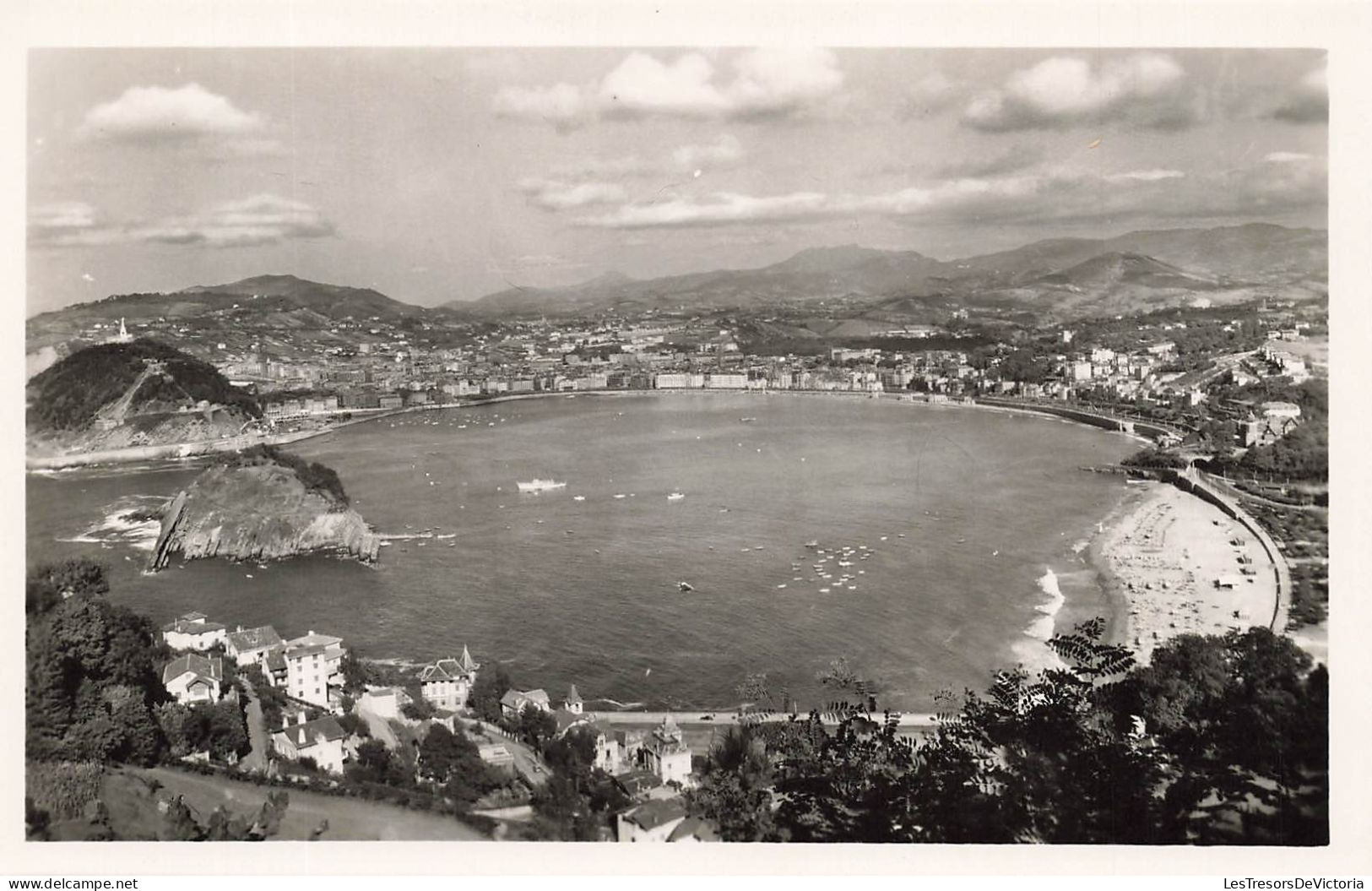 ESPAGNE - San Sebastian - Vue Depuis Le Mont Igueldo - Carte Postale - Guipúzcoa (San Sebastián)