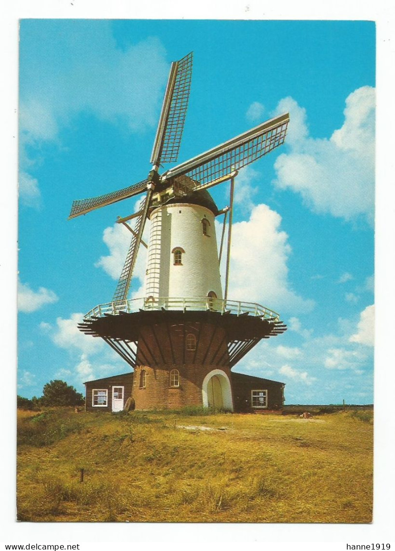 Veere Windmolen Mill Moulin De Koe Stellingmolen Korenmolen Foto Prentkaart Htje - Veere