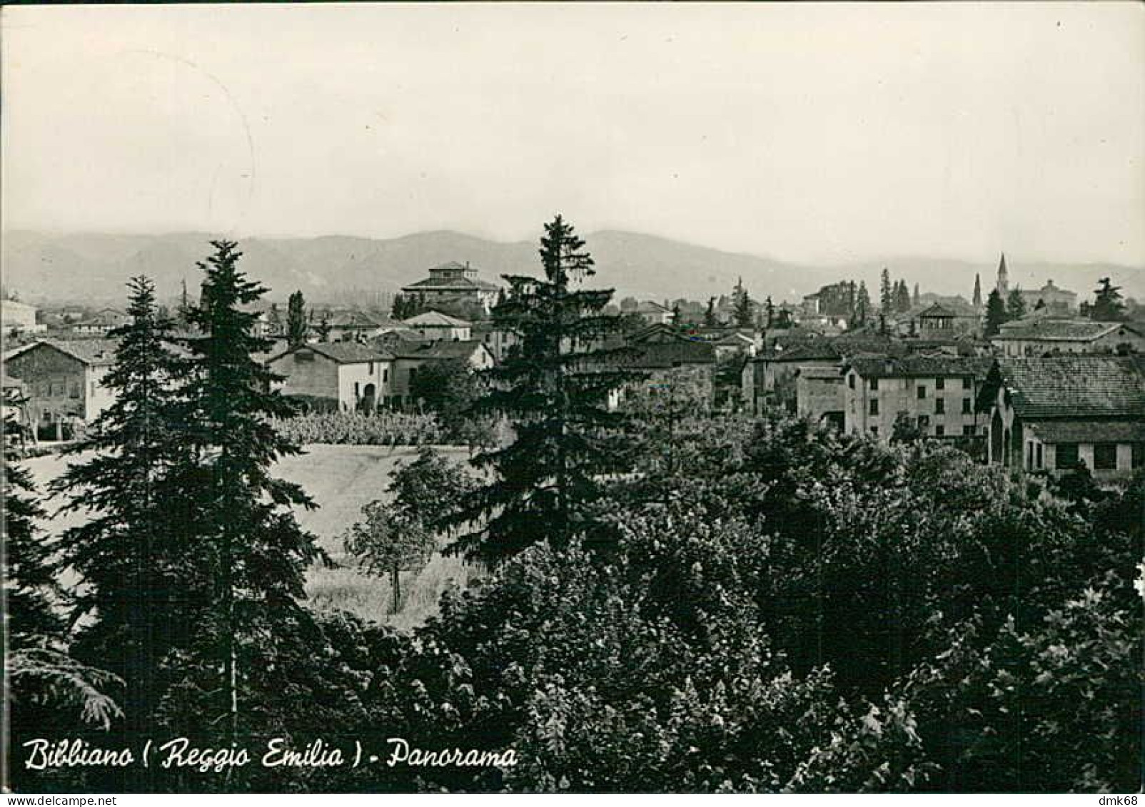 BIBBIANO ( REGGIO EMILIA ) PANORAMA - EDIZIONE BERTOLINI - SPEDITA 1956 (20629) - Reggio Nell'Emilia