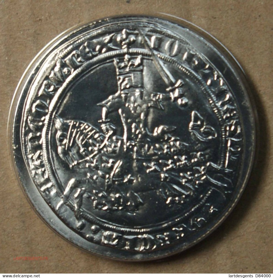 FRANCE, 5 Francs 2000 LE FRANC A CHEVAL DE JEAN II LE BON FDC. Lartdesgents.fr - 1/4 Franc