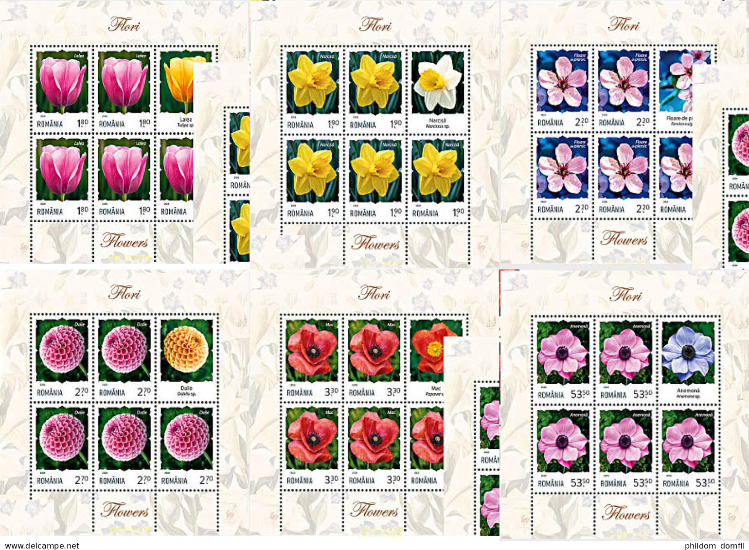 619913 MNH RUMANIA 2020 FLORES - Other & Unclassified