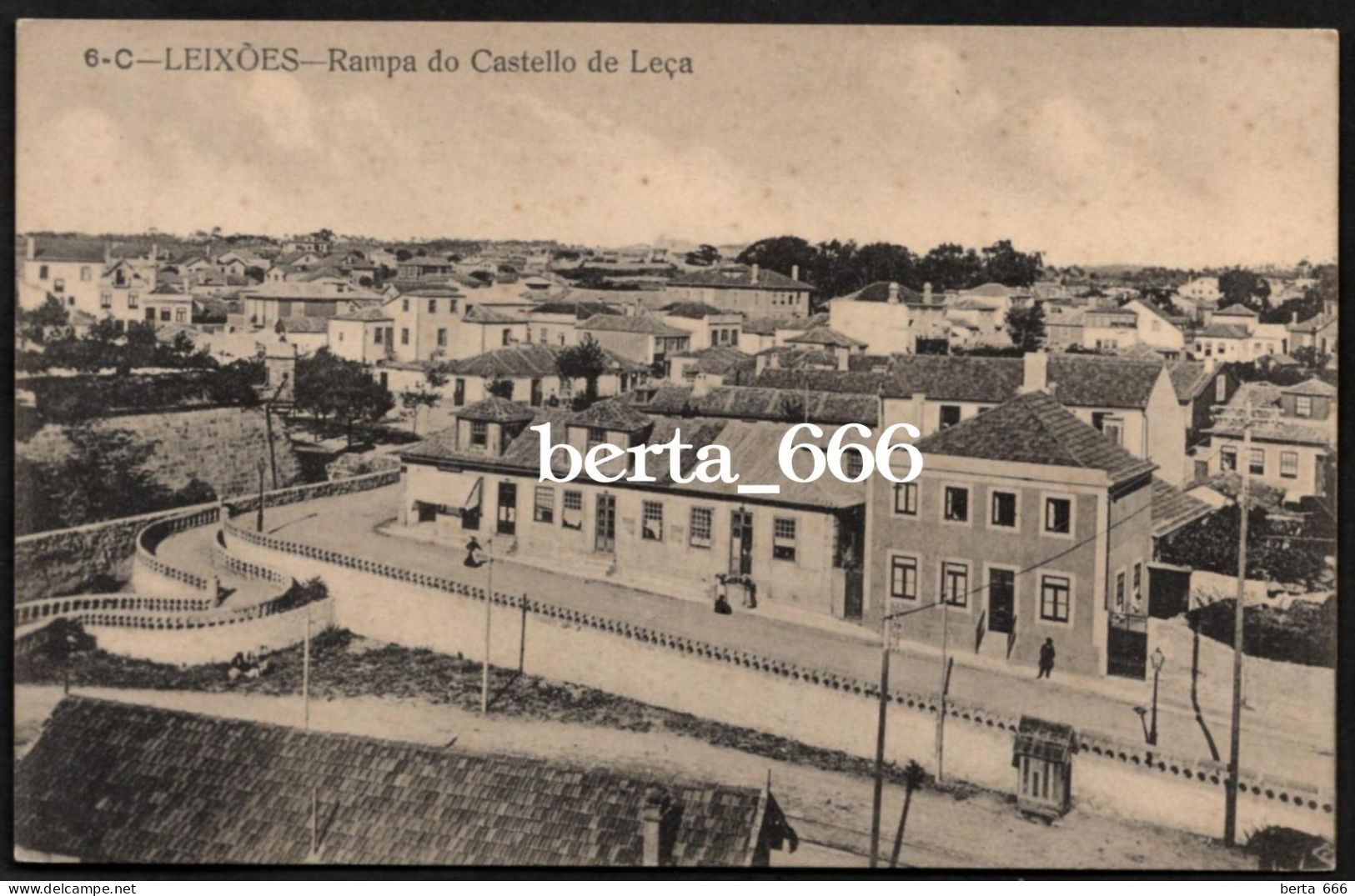 Matosinhos * Leixões * Rampa Do Castelo De Leça * Edição A. F. Porto - Porto