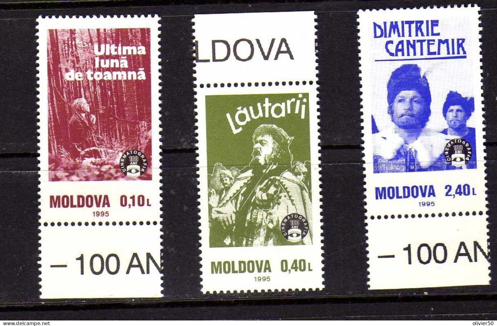 Moldavie - 1995 - Film - Acteurs - Cinema - Neufs** - MNH - Moldova