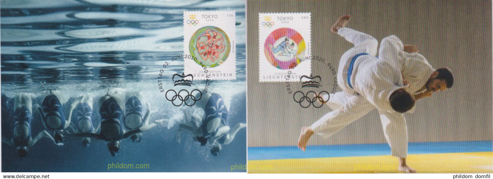 626837 MNH LIECHTENSTEIN 2020 33 JUEGOS OLIMPICOS DE VERANO - TOKYO 2020 - Ungebraucht