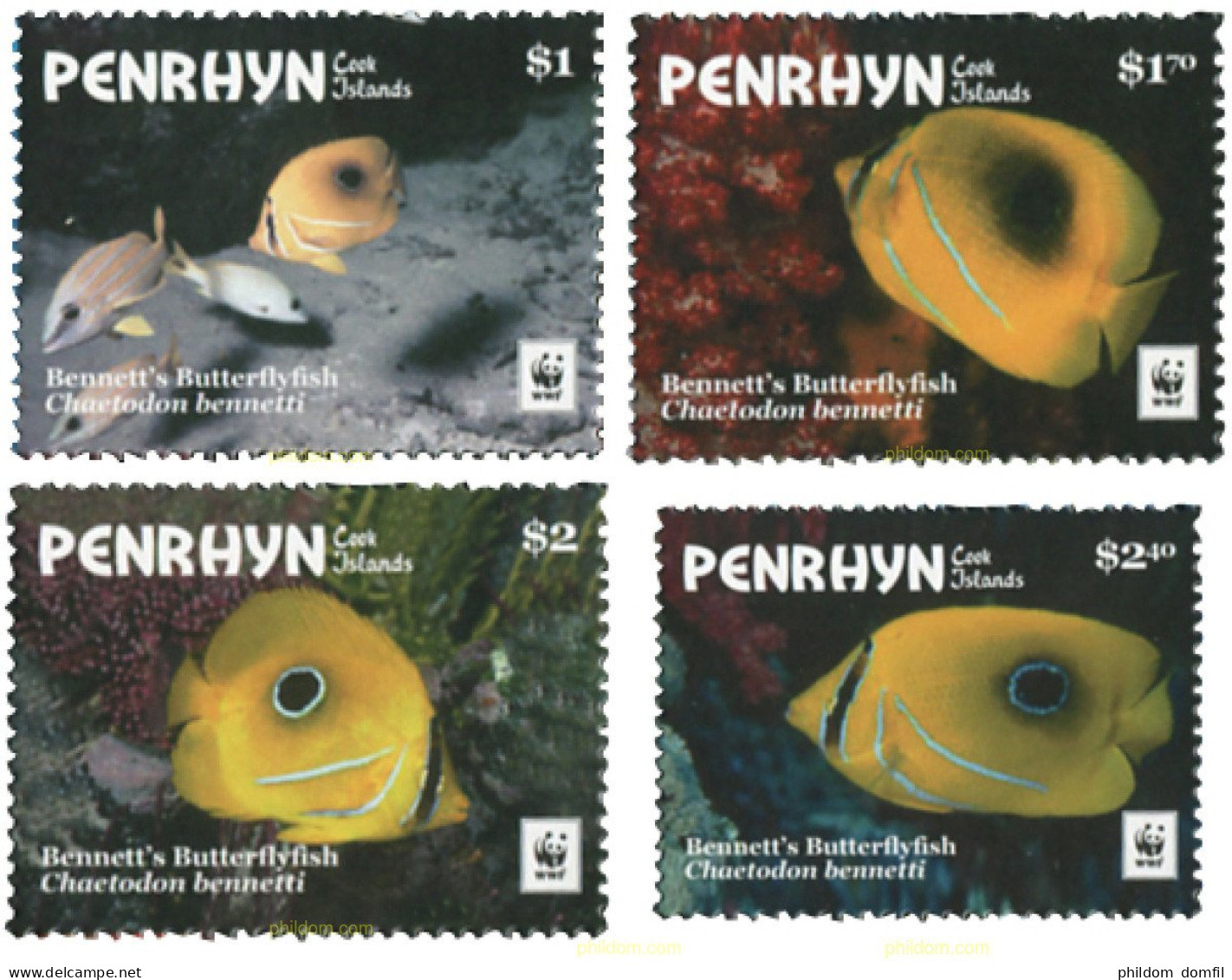 586857 MNH PENRHYN 2017 WWF - Penrhyn