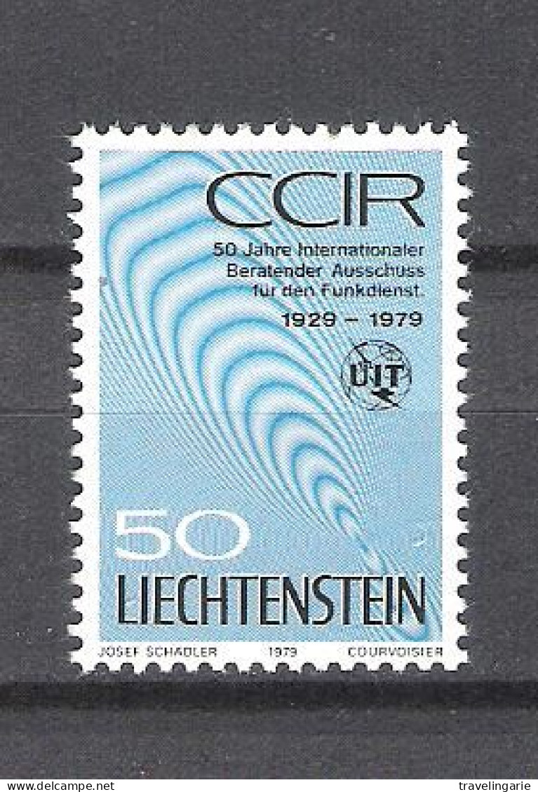 Liechtenstein 1979 CCIR Radio Communication ** MNH - Telecom