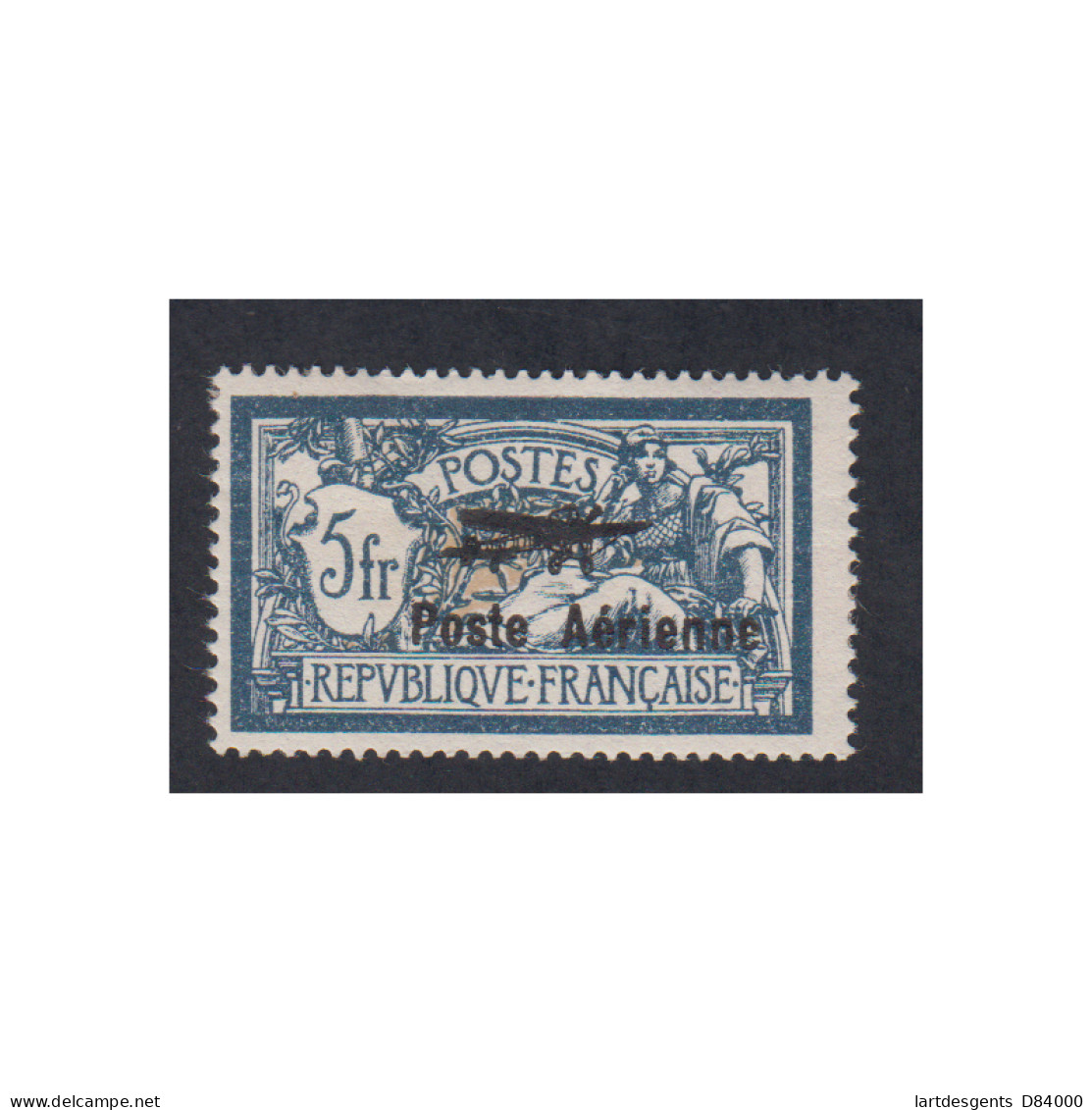Timbre Poste Aérienne - Année 1927 - N°2 - Neuf* Signé Cote 250 Euros -lartdesgents.fr - 1927-1959 Ungebraucht