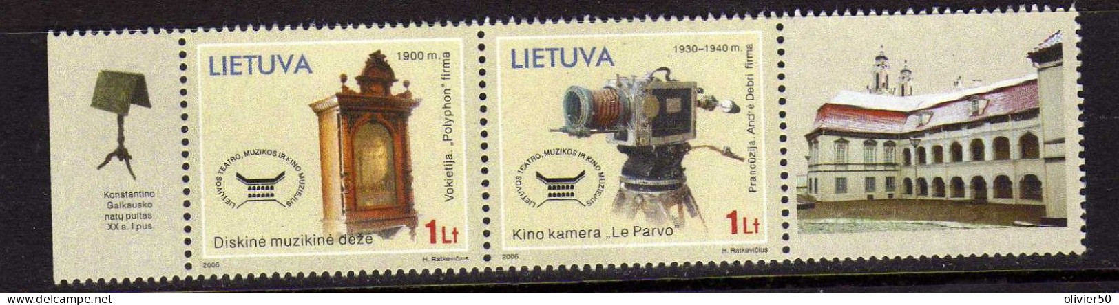 Lituanie - 2006 - Musee - Cinema - Neufs** - MNH - Lituanie