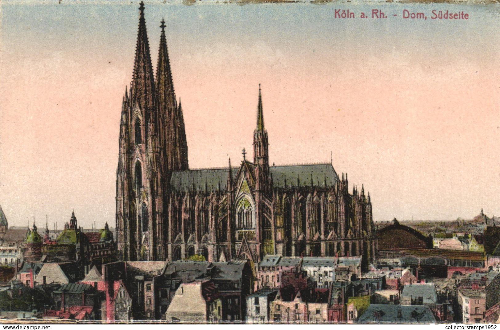 KOELN, CHURCH, ARCHITECTURE, GERMANY, POSTCARD - Köln