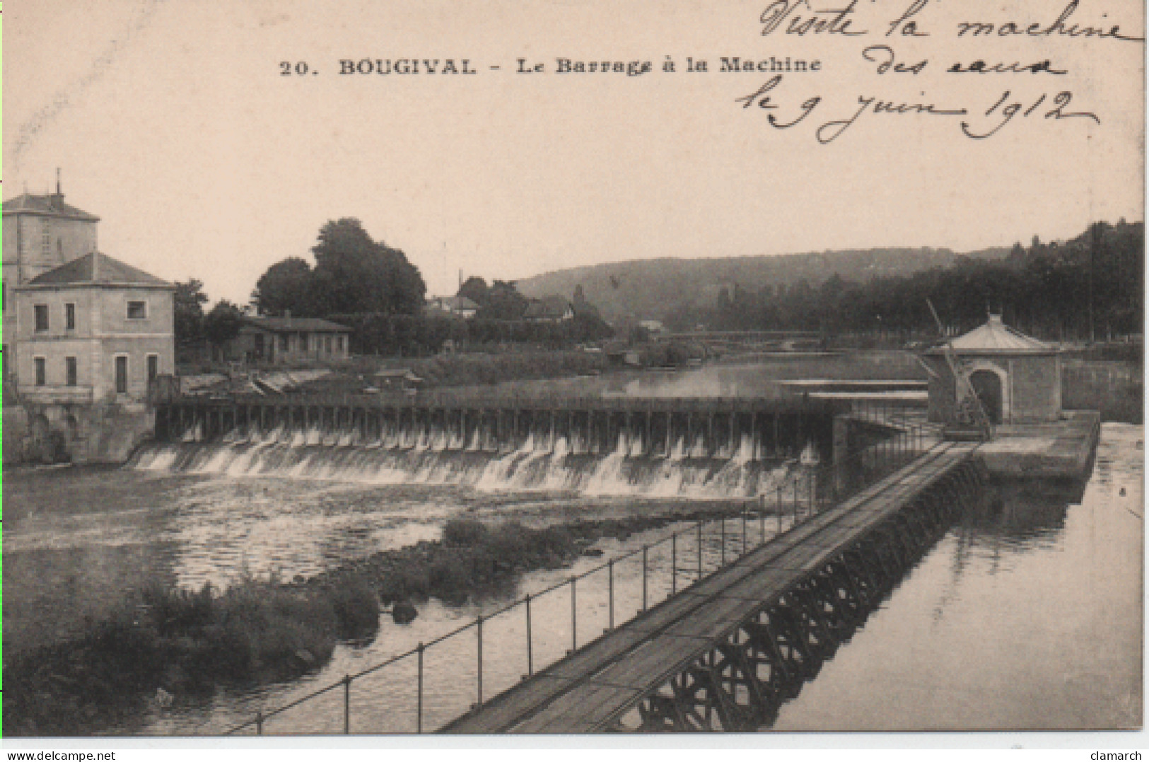 YVELINES-Bougival-Le Barrage à La Machine - 20 - Bougival