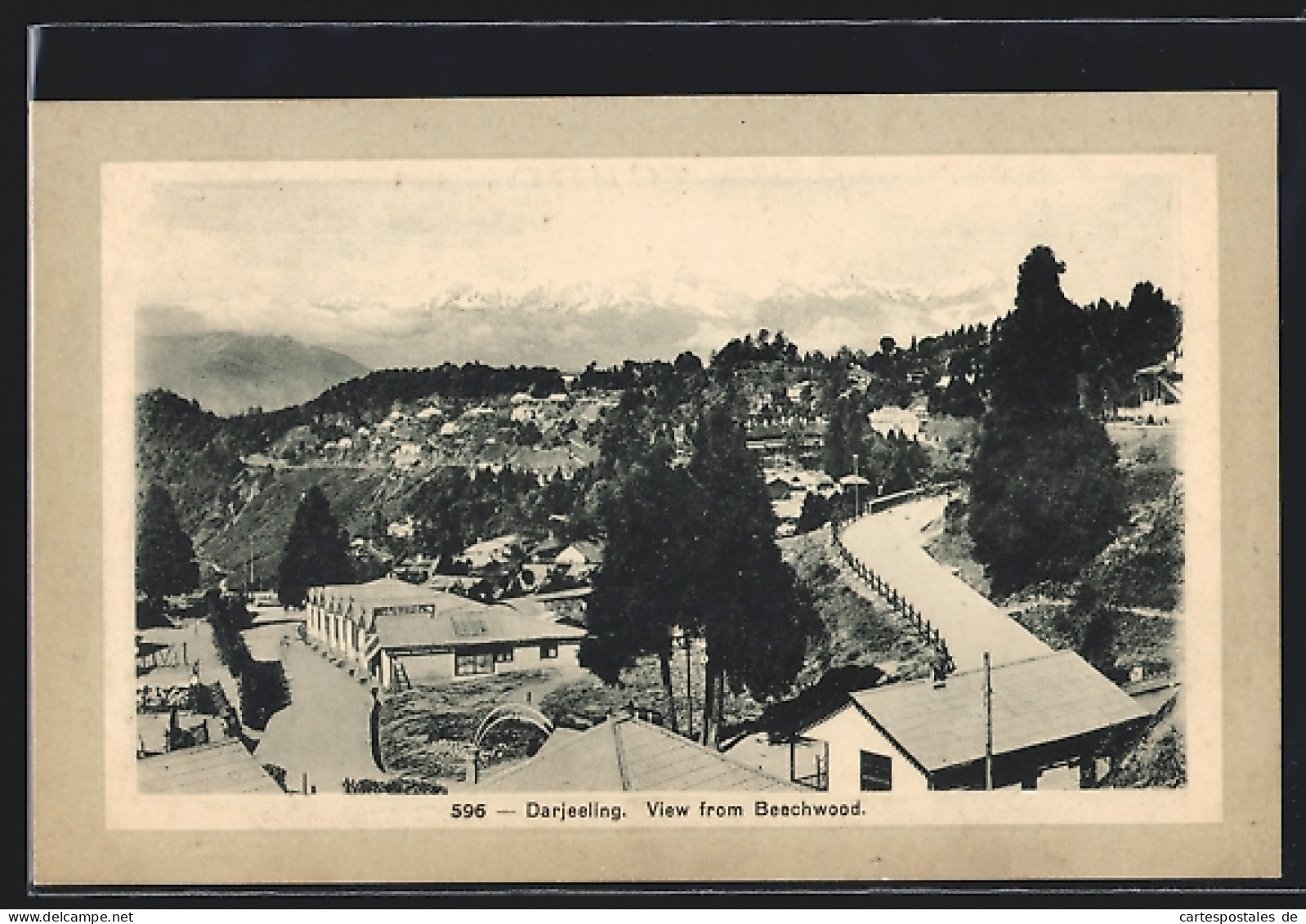 AK Darjeeling, View From Beschwood  - Inde