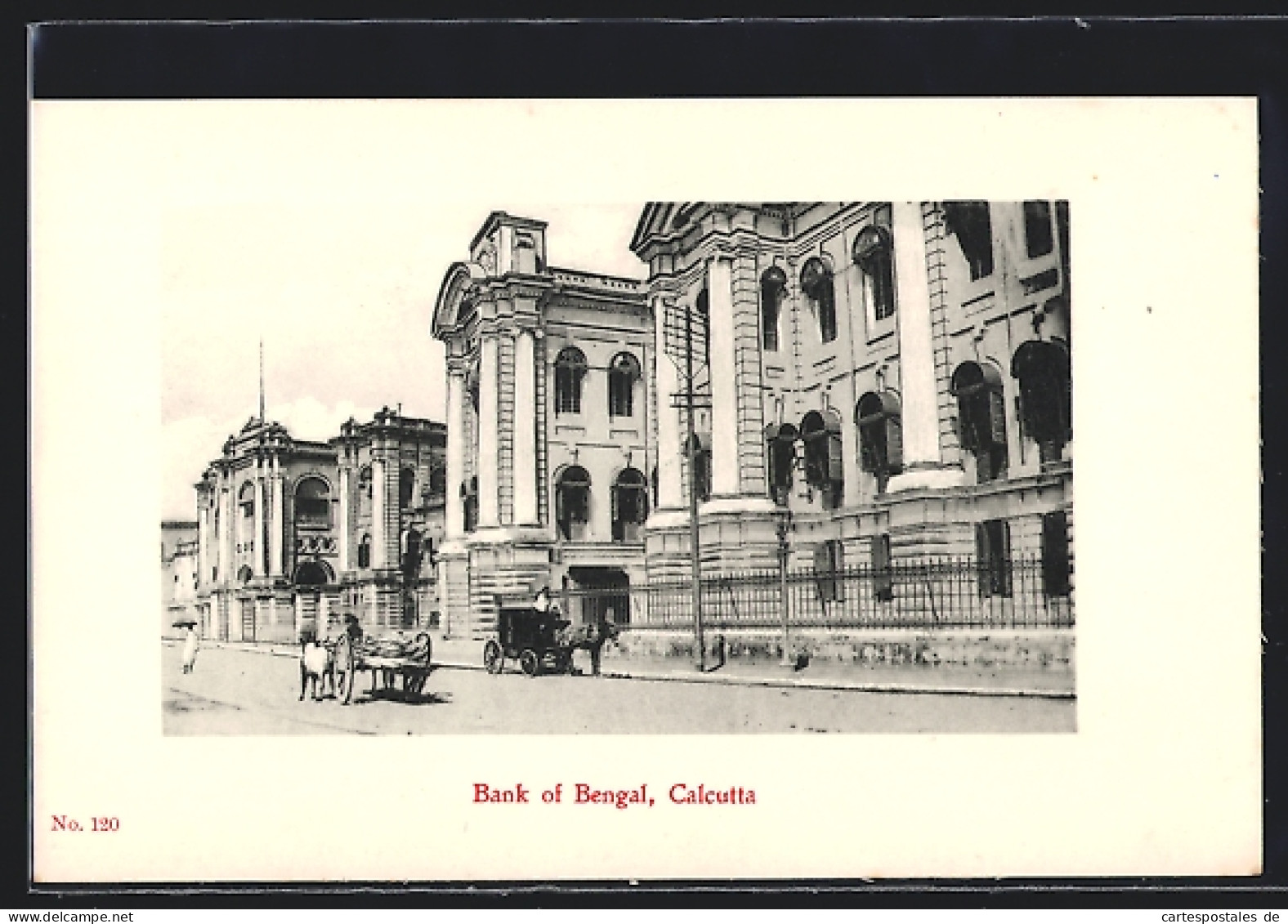 AK Calcutta, Bank Of Bengal  - Inde
