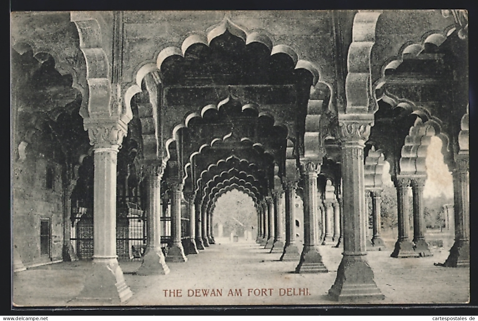 AK Delhi, The Dewan Am Fort  - Inde