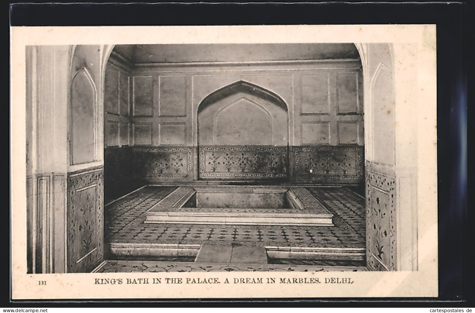 AK Delhi, King`s Bath In The Palace  - India