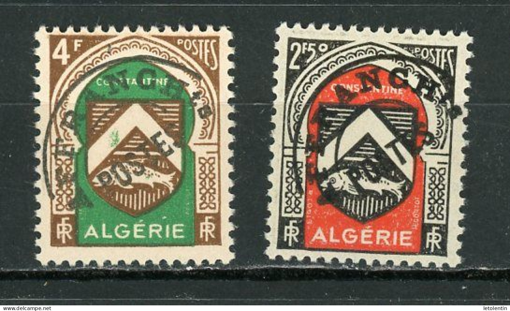 ALGERIE (RF) - PREOBLITÉRÉ -   N° Yt 15+16 **  AVEC CROCHET SUR LE “E” POUR LE 4F - Other & Unclassified