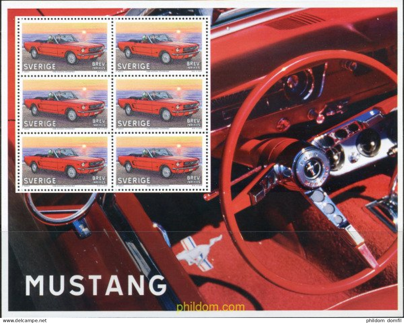 282101 MNH SUECIA 2009 AUTOMOVILES CLASICOS - Ungebraucht