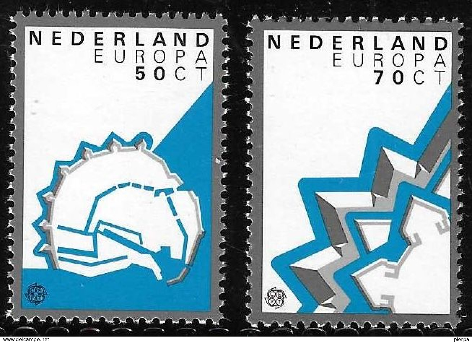 OLANDA - 1982 - PATTINAGGIO - NUOVO MNH ** (YVERT 1189\90 - MICHEL 1219\20) - Neufs