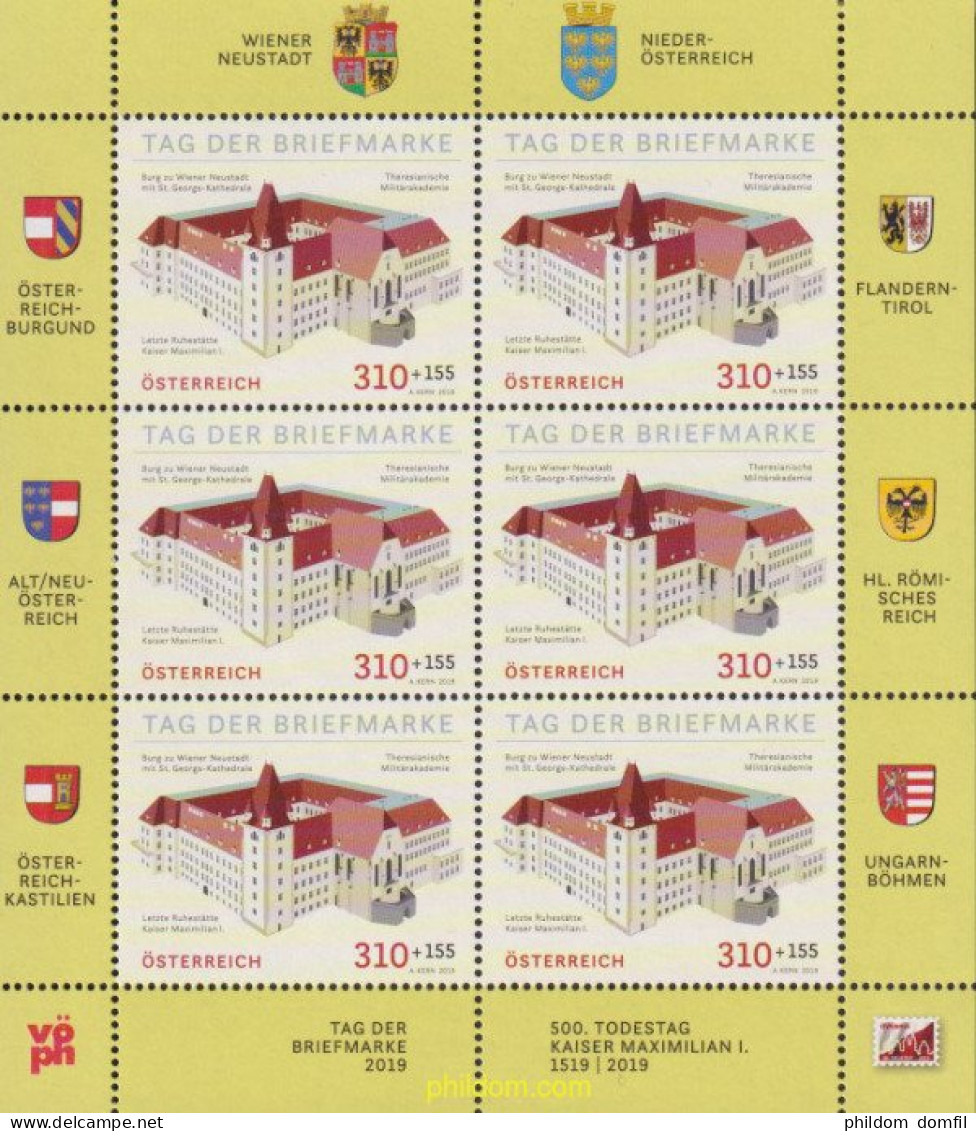 621179 MNH AUSTRIA 2019 DÍA DEL SELLO 2019 - Unused Stamps