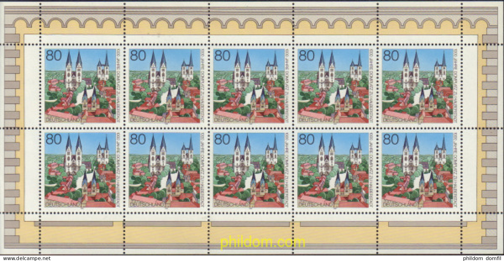 146517 MNH ALEMANIA FEDERAL 1996 MILENARIO DE LA CATEDRAL DE HALBERSTADT - Unused Stamps