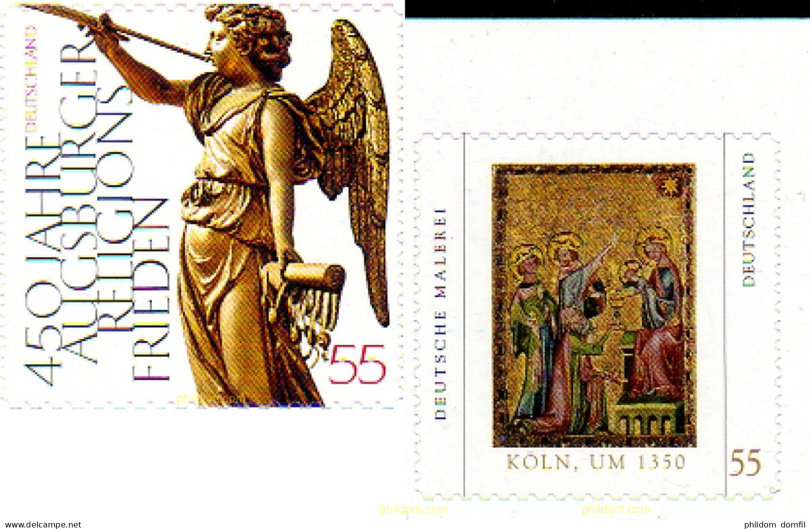 223397 MNH ALEMANIA FEDERAL 2008 450 ANIVERSARIO DE LA LIBERTAD DE RELIGION EN ALEMANIA - Unused Stamps