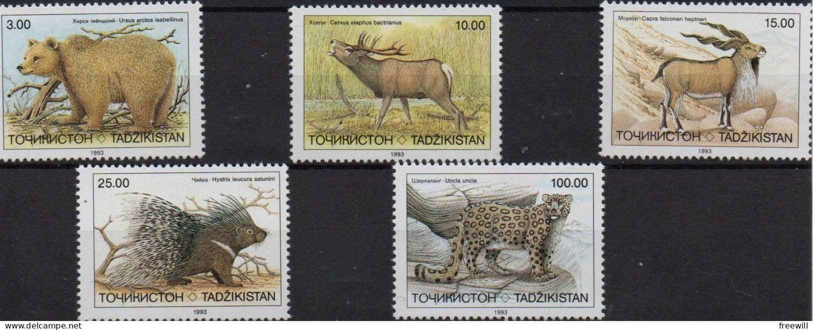 Tadjikistan Animaux Animals 1993 XXX - Tagikistan