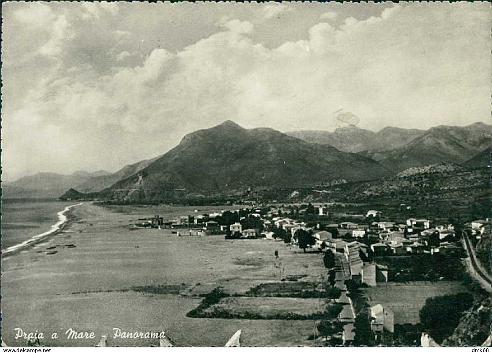 PRAIA A MARE ( COSENZA ) PANORAMA - EDIZIONE MAIORANA - SPEDITA 1954 (20633) - Cosenza