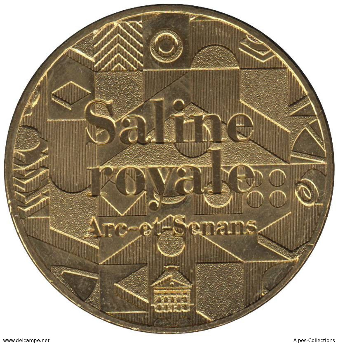 25-2051 - JETON TOURISTIQUE MDP - Saline Royale Arc Et Senans - 2015.1 - 2015