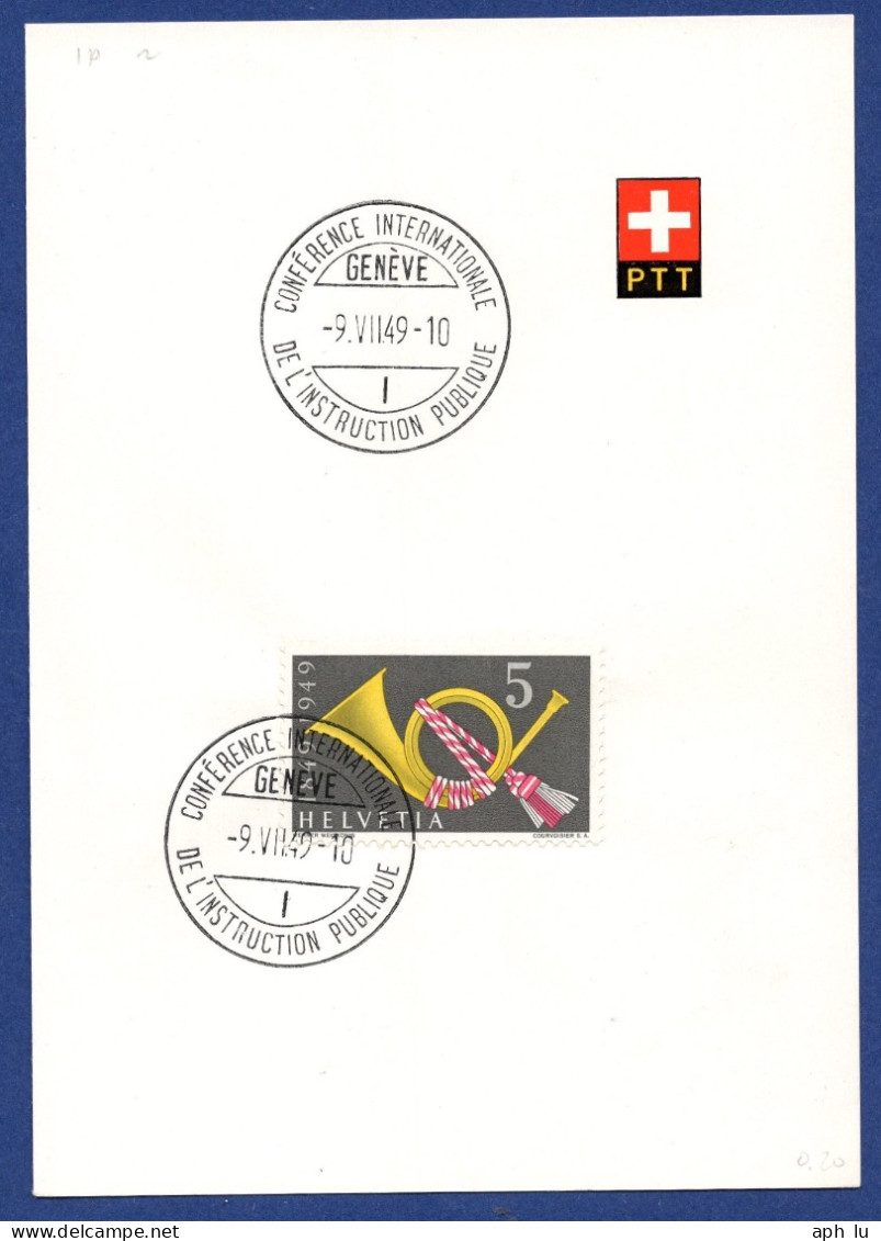 Conférence Internationale De L'Instruction Publique, Genève (AD4142) - Postmark Collection