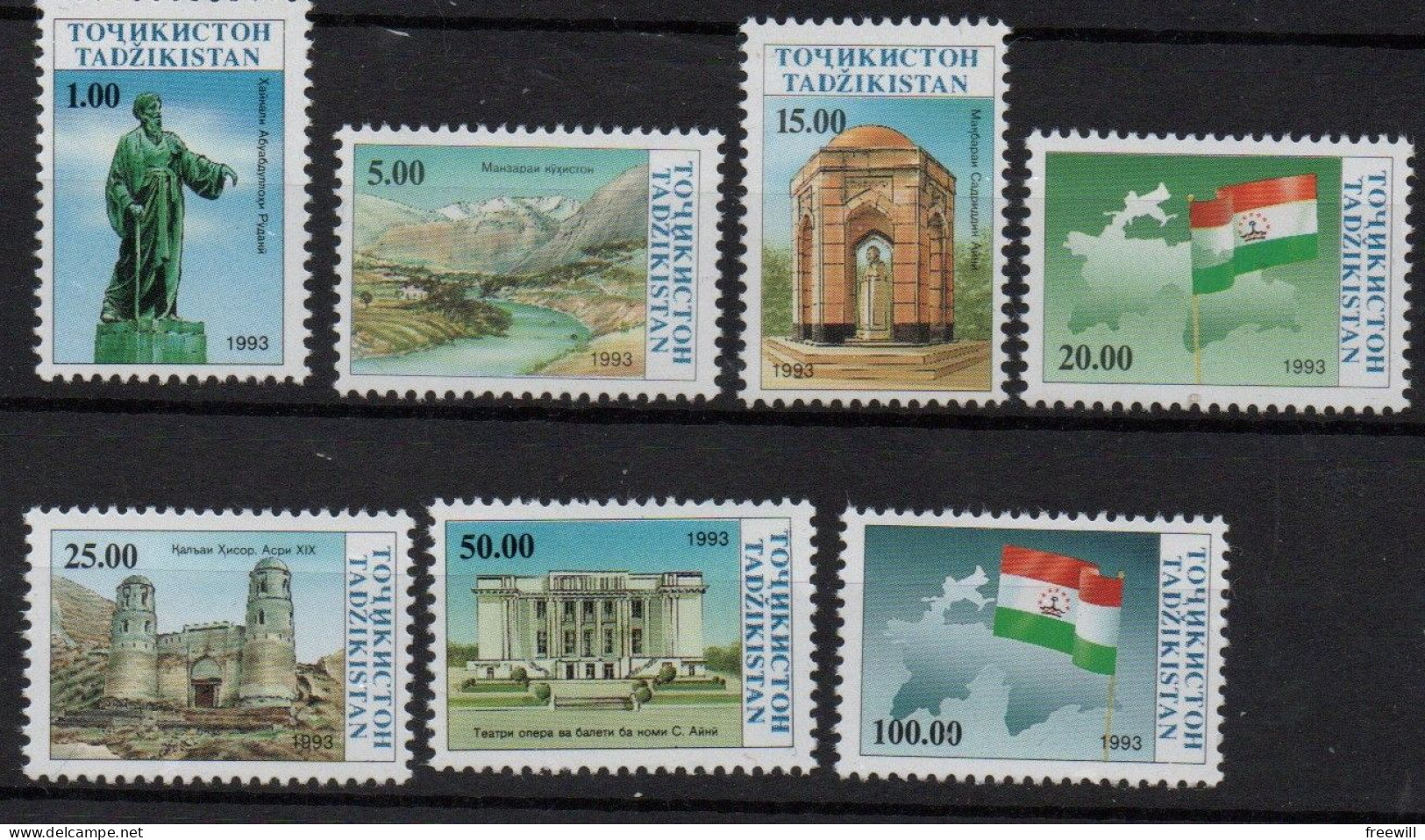 Tadjikistan Tourisme Et Histoire 1993 XXX - Tajikistan