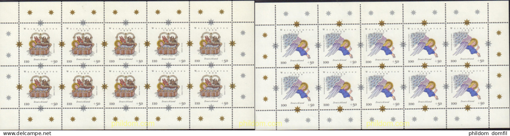 146753 MNH ALEMANIA FEDERAL 1999 NAVIDAD - Unused Stamps