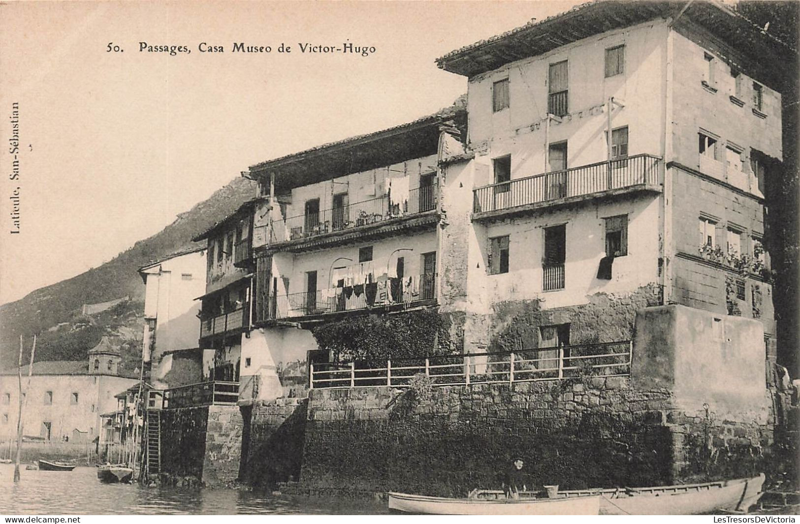 FRANCE -  Passage - Casa Museo De Victor-Hugo - Carte Postale - Autres Monuments, édifices