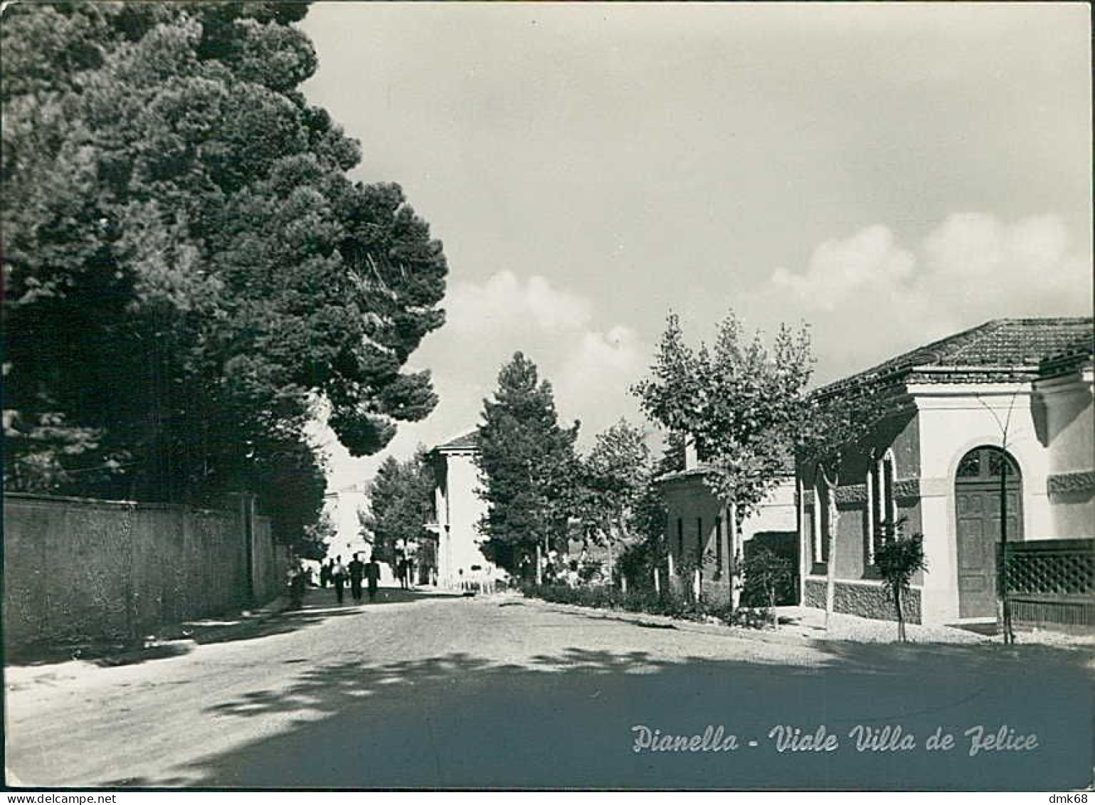 PIANELLA ( PESCARA ) VIALE VILLA DE FELICE - EDIZIONE BUFARALE - 1950s (20635) - Pescara