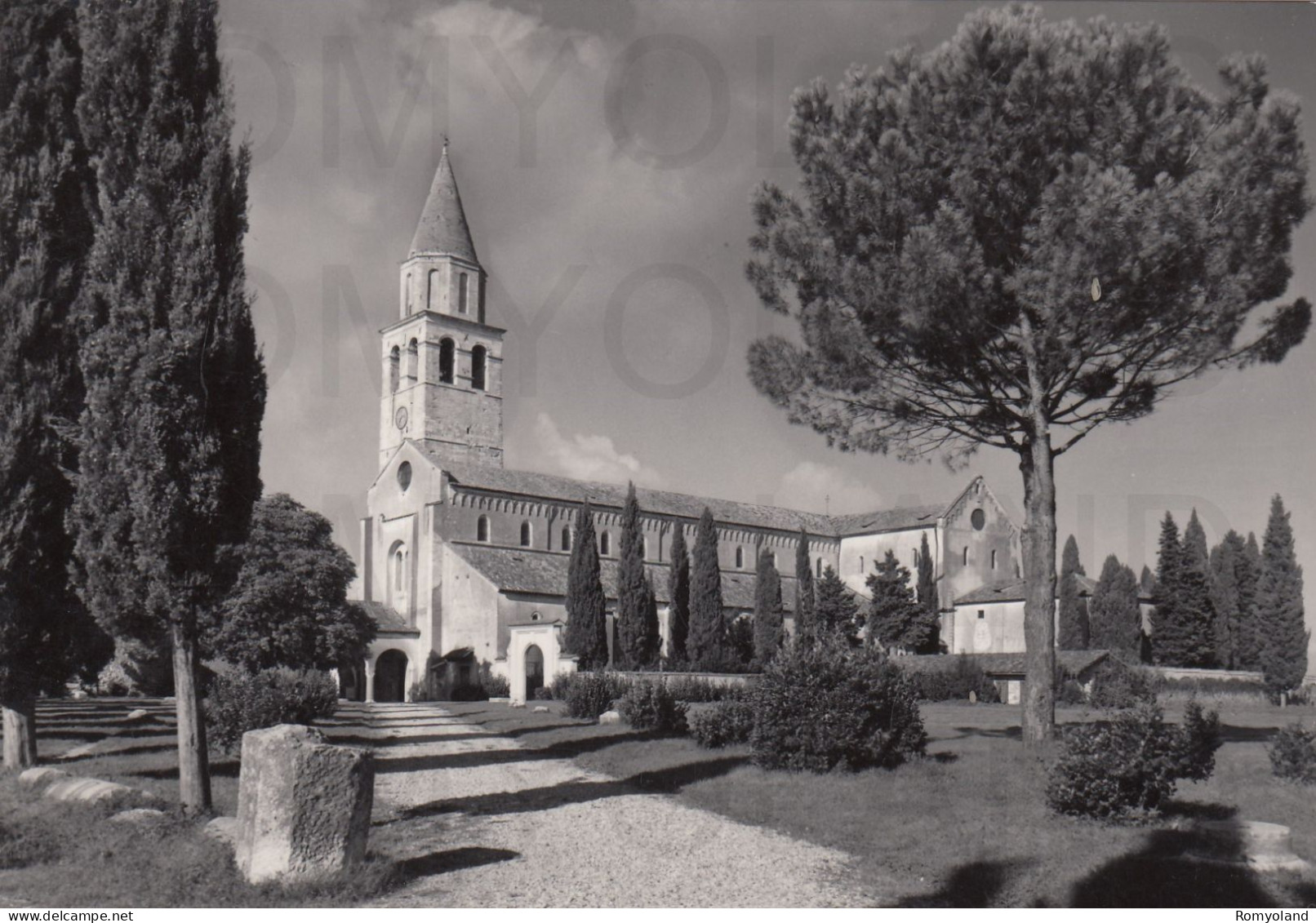 CARTOLINA  C15 AQUILEIA,UDINE,FRIULI VENEZIA GIULIA-BASILICA DI POPPONE (1031)-STORIA,MEMORIA,BELLA ITALIA,NON VIAGGIATA - Udine