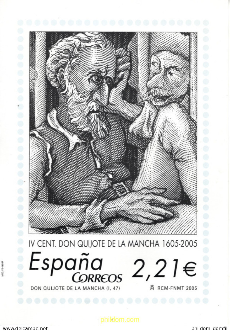730543 MNH ESPAÑA 2005 IV CENTENARIO DE LA PUBLICACION DEL QUIJOTE - Unused Stamps