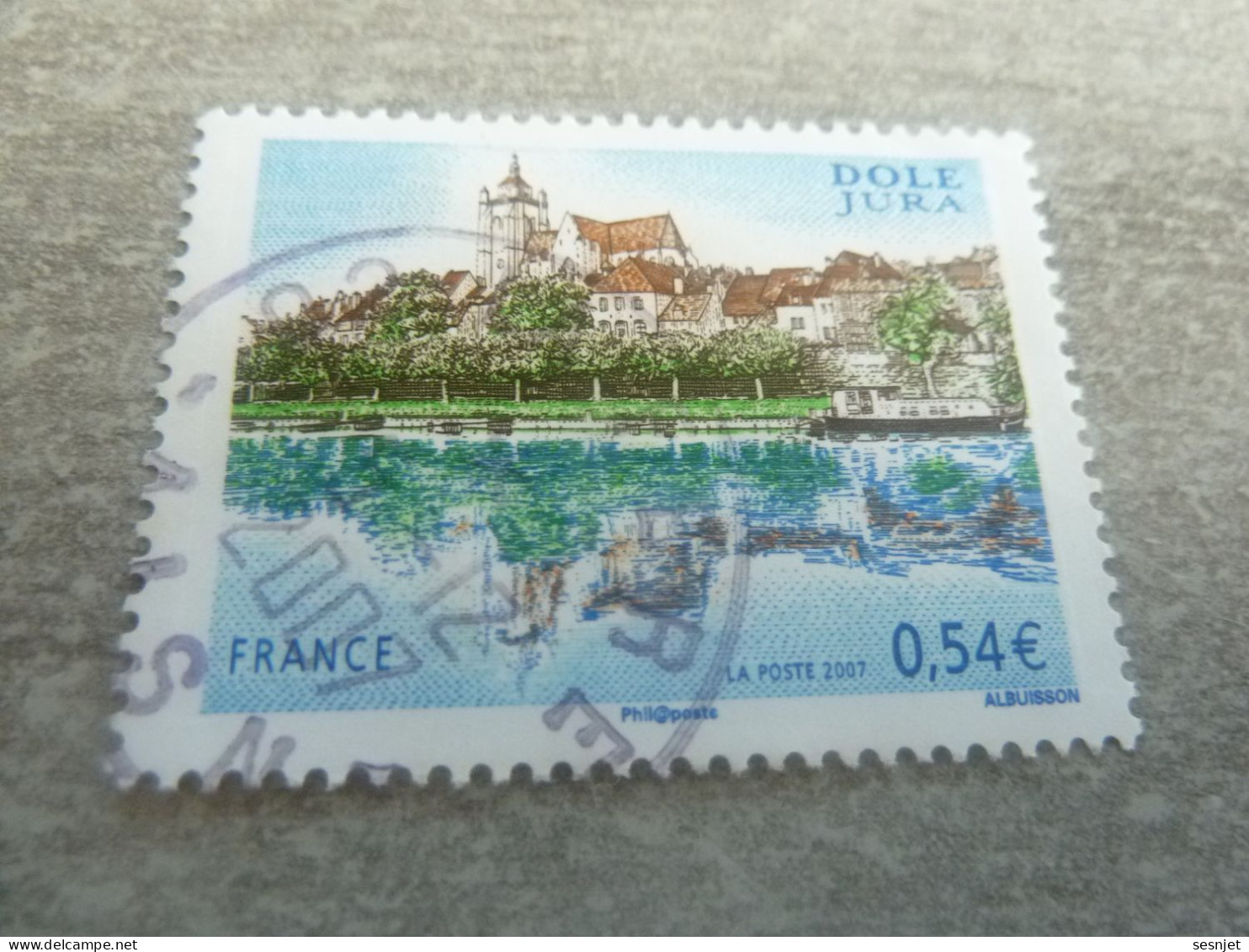 Dole (Jura) - 0.54 € - Yt 4108 - Multicolore - Oblitéré - Année 2007 - - Gebraucht