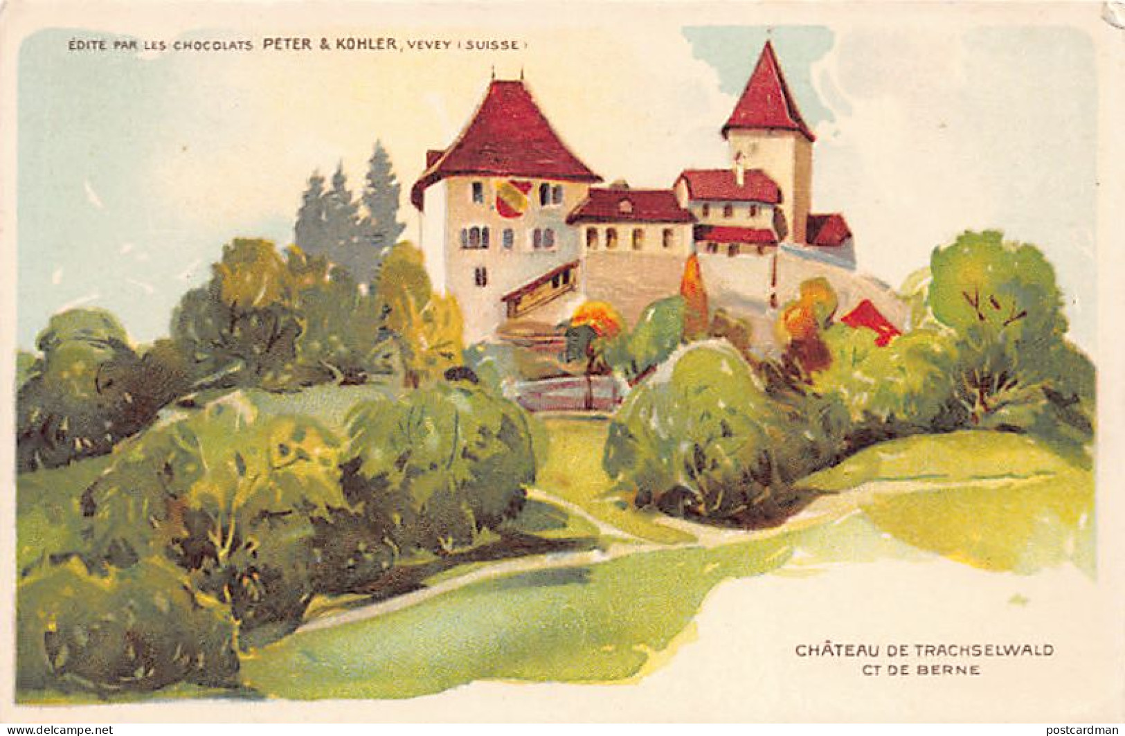 Schweiz - TRACHSELWALD (BE) Schloss - Verlag Peter & Kohler - Autres & Non Classés