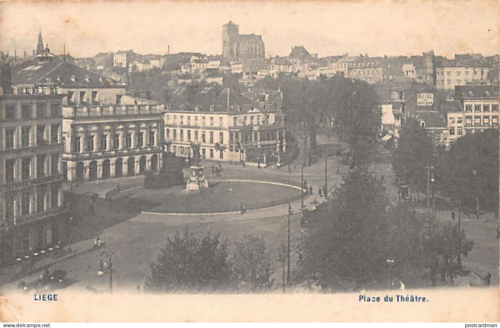 Belgique - LIÈGE - Place Du Théâtre - Liege