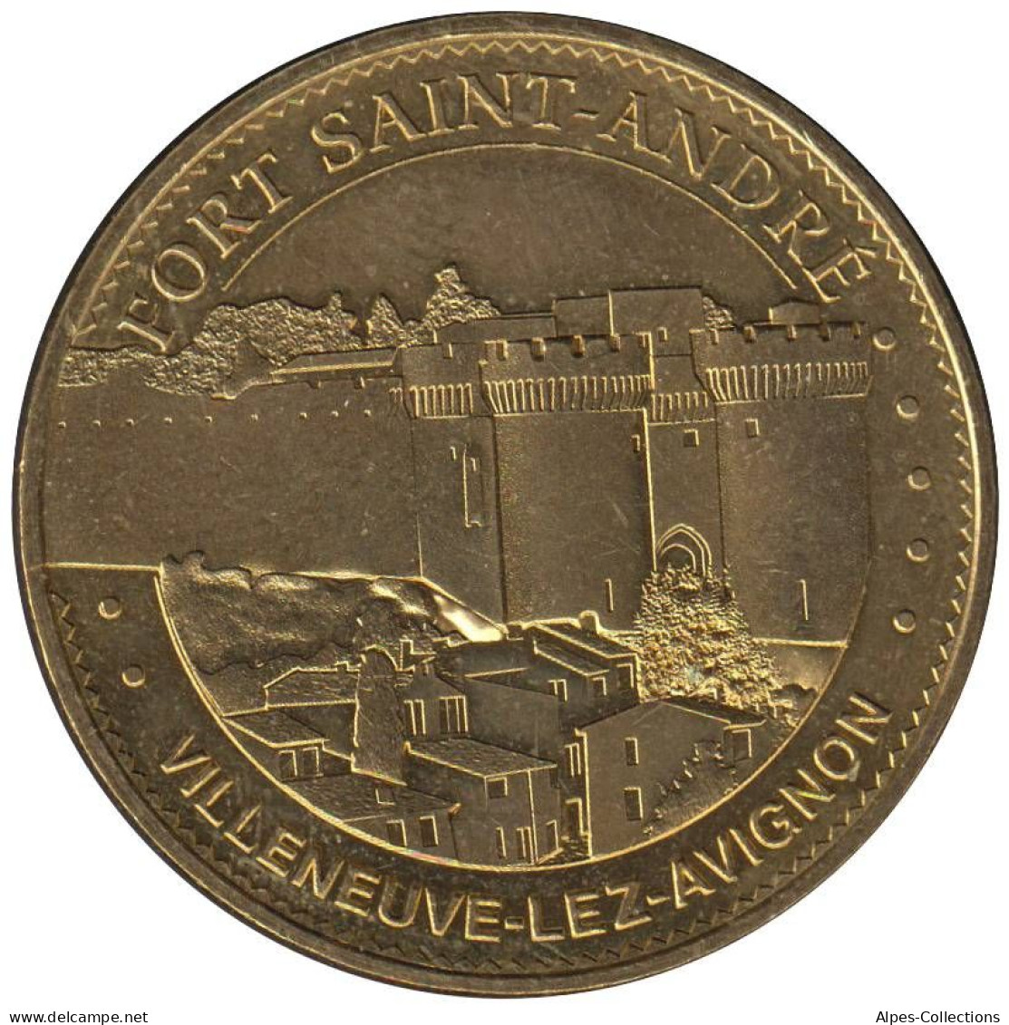 30-2085 - JETON TOURISTIQUE MDP - Villeneuve-lez-Avignon Fort Saint-André-2015.2 - 2015