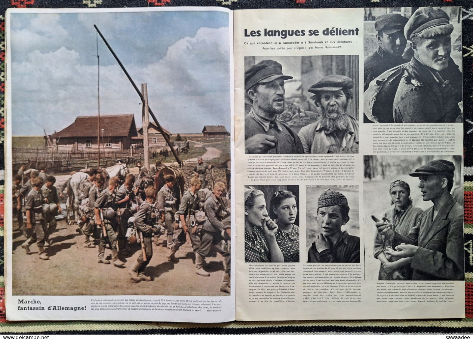 REVUE - FRANCE - 1ER NUMERO  OCTOBRE 1941 - PROPAGANDE ALLEMANDE - CAMPAGNE URSS - GUDERIAN - VICHY - Französisch