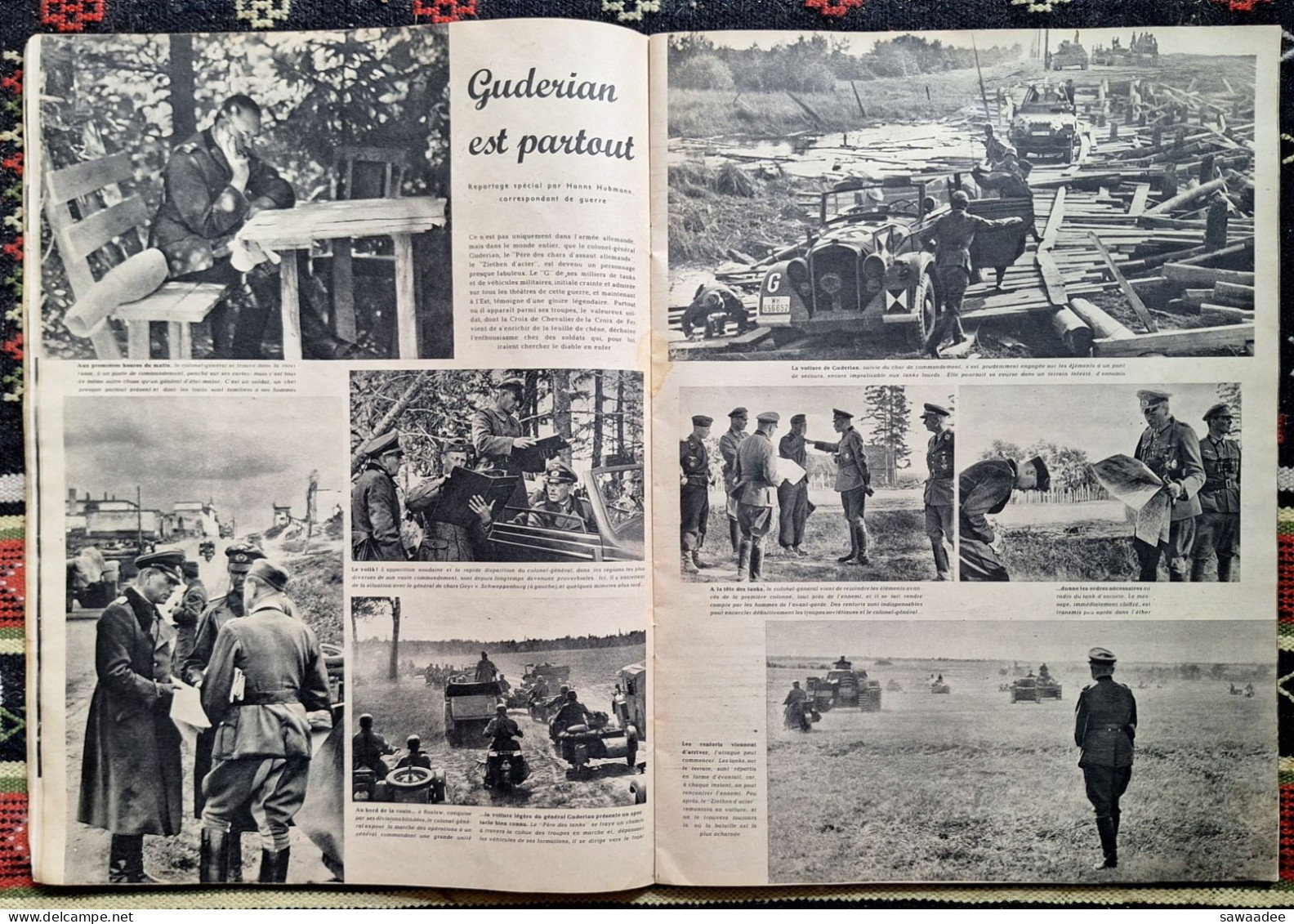 REVUE - FRANCE - 1ER NUMERO  OCTOBRE 1941 - PROPAGANDE ALLEMANDE - CAMPAGNE URSS - GUDERIAN - VICHY - Français