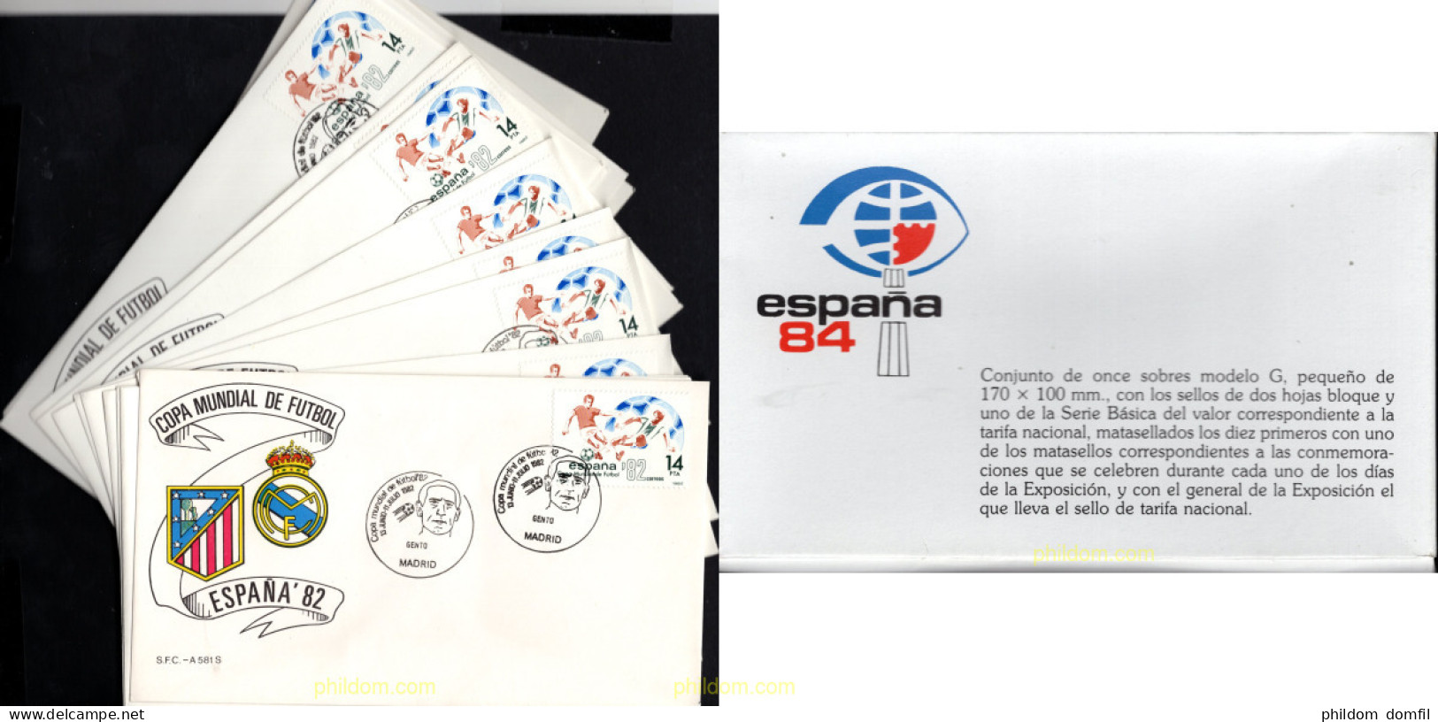 686120 MNH ESPAÑA 1984 ESPAÑA 84. EXPOSICION FILATELICA INTERNACIONAL - Unused Stamps
