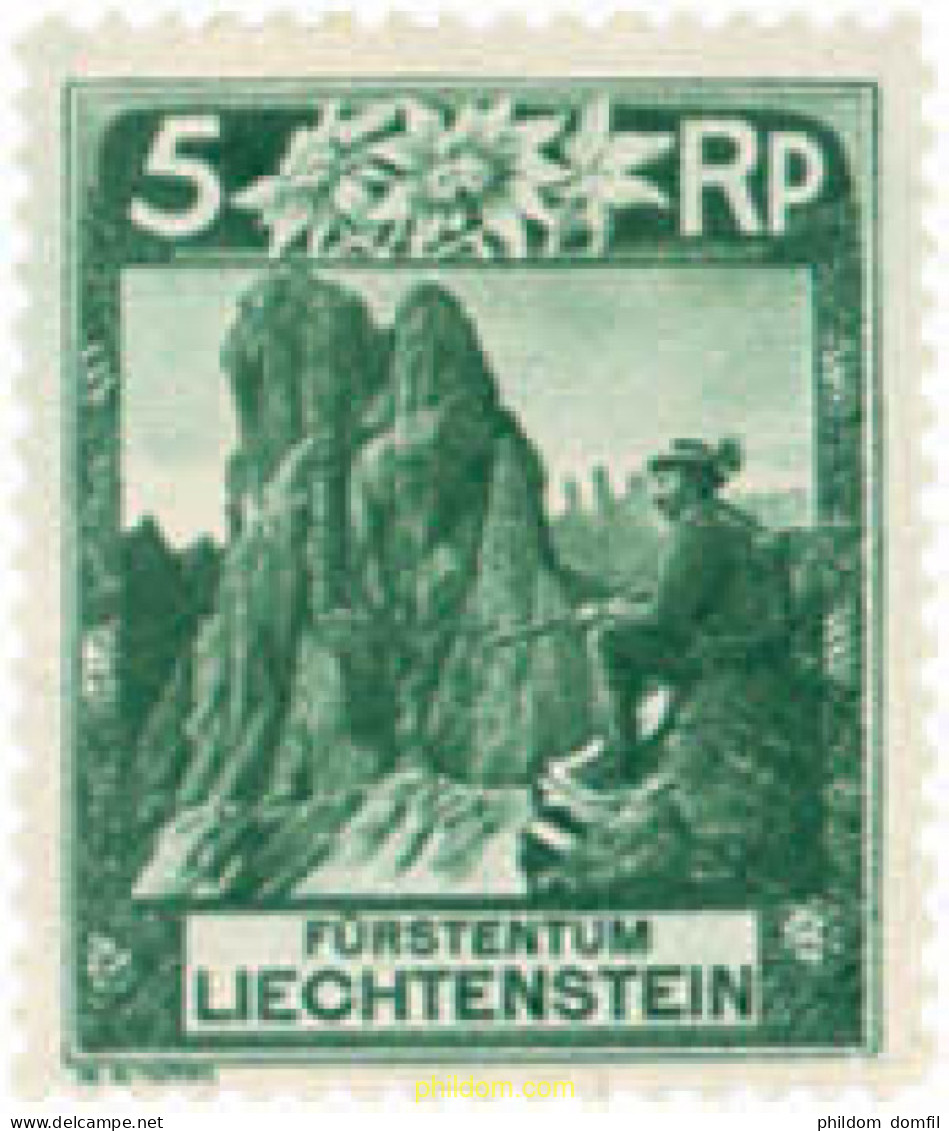 294794 HINGED LIECHTENSTEIN 1930 PAISAJES - Ungebraucht