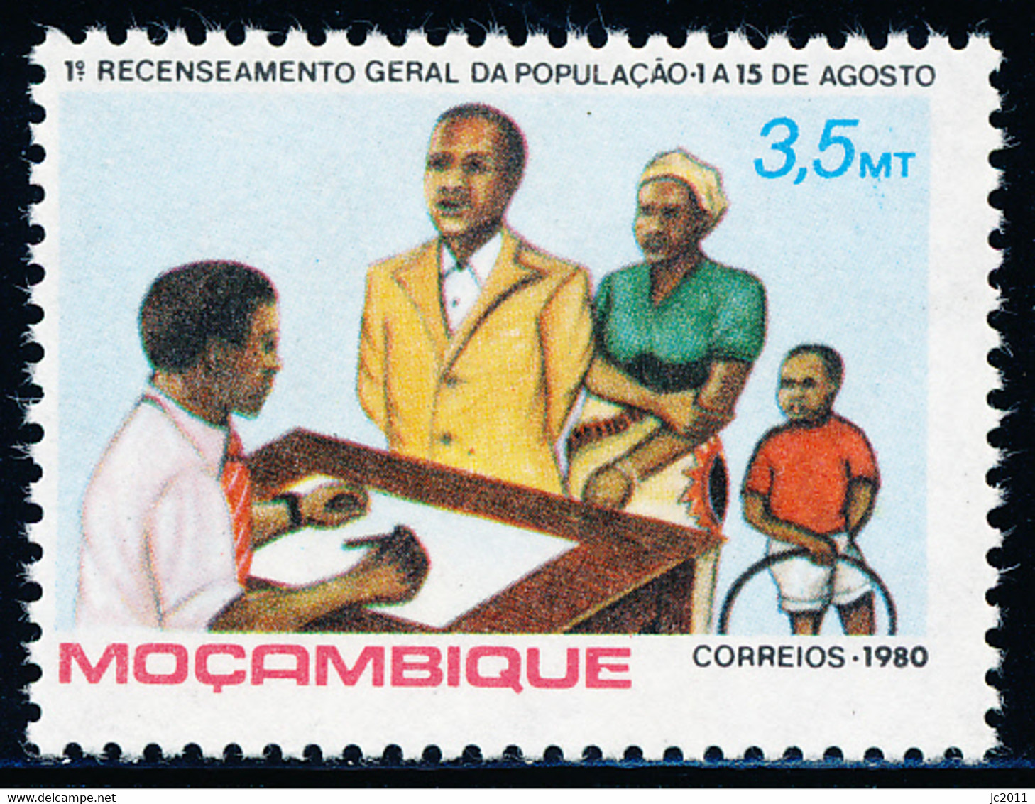 Mozambique - 1980 - Population Census - MNH - Mozambique