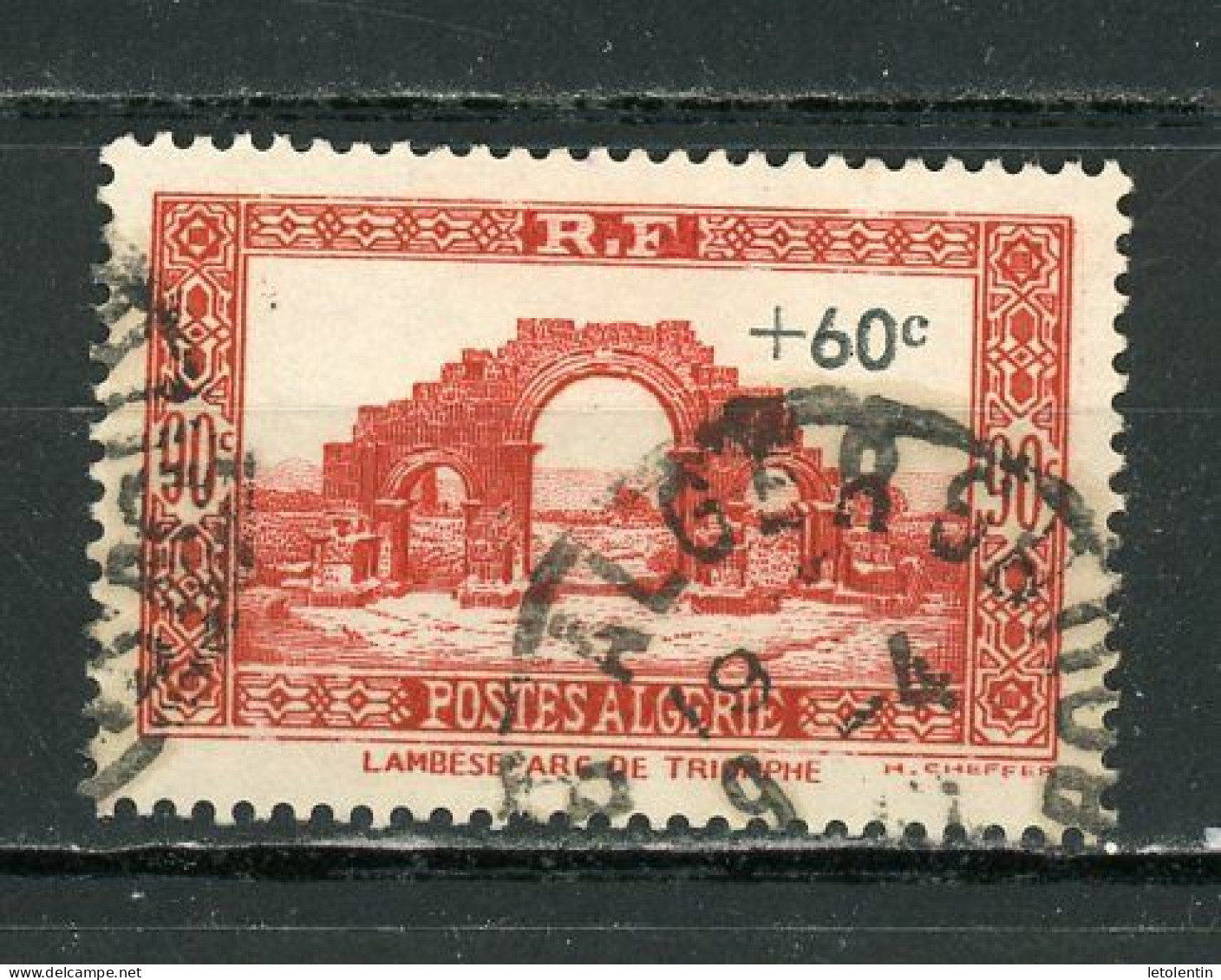 ALGERIE (RF) - PAYSAGES -   N° Yt 167 Obli. - Used Stamps